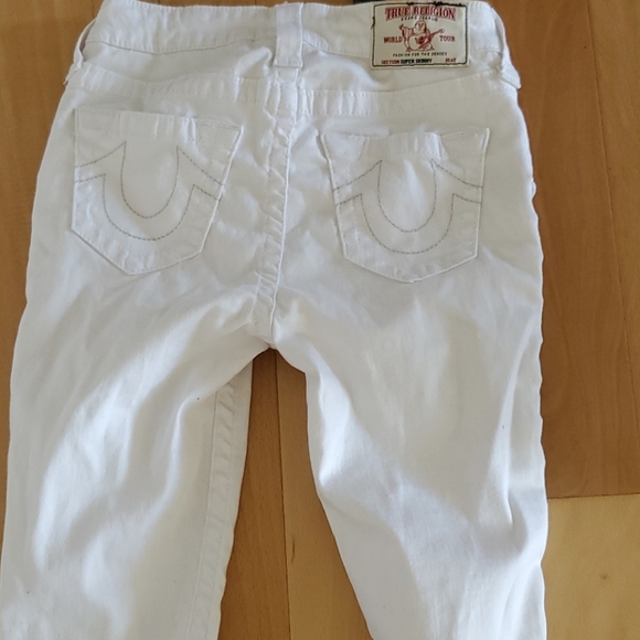 True Religion white jeans size 26 NWOT - Picture 4 of 4